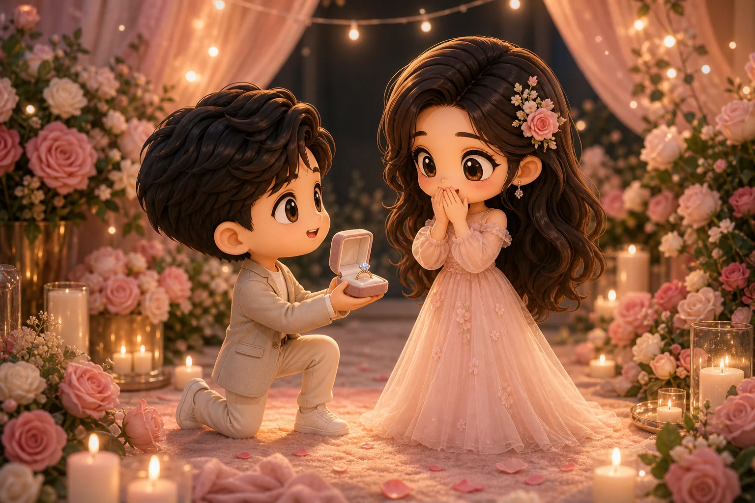 AI Chibi Marriage Proposal Generator