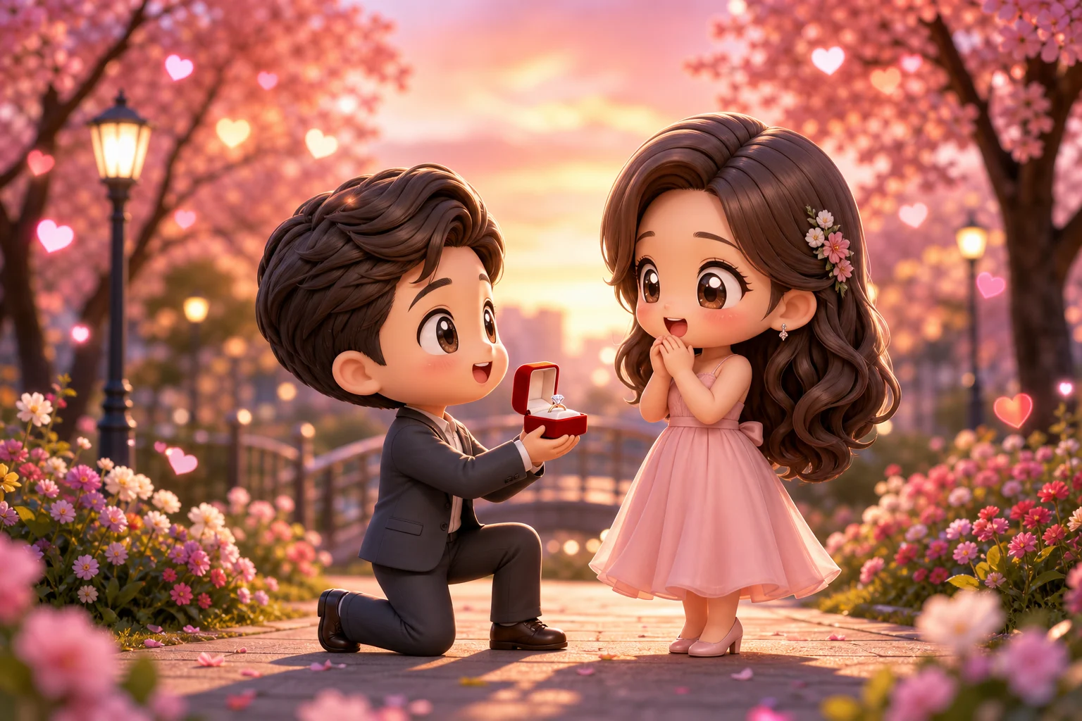 AI Chibi Marriage Proposal Generator result 1