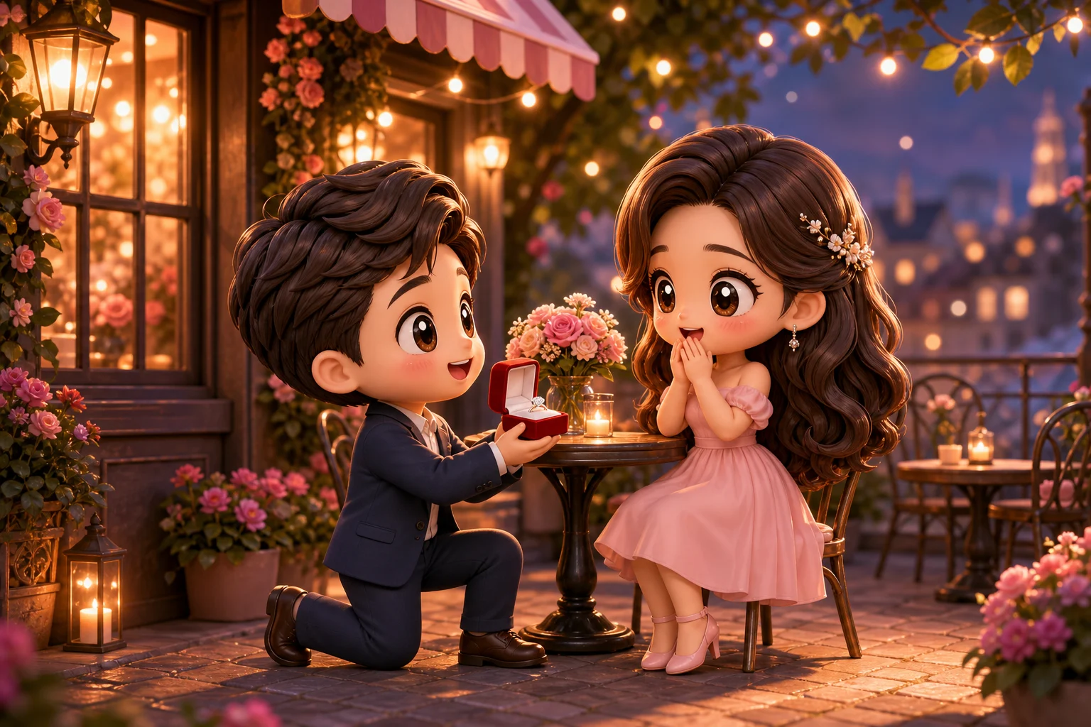 AI Chibi Marriage Proposal Generator result 2