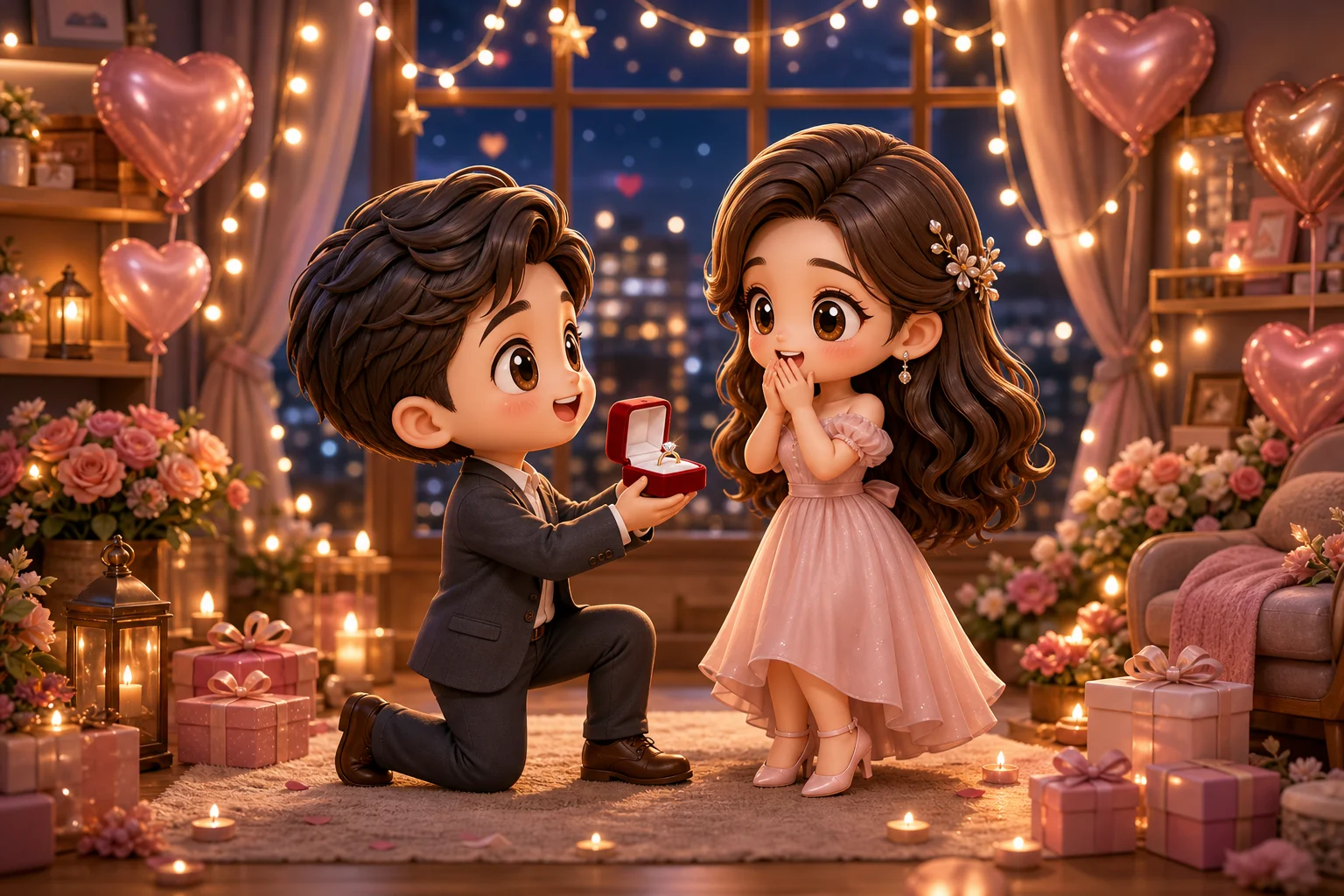 AI Chibi Marriage Proposal Generator result 6