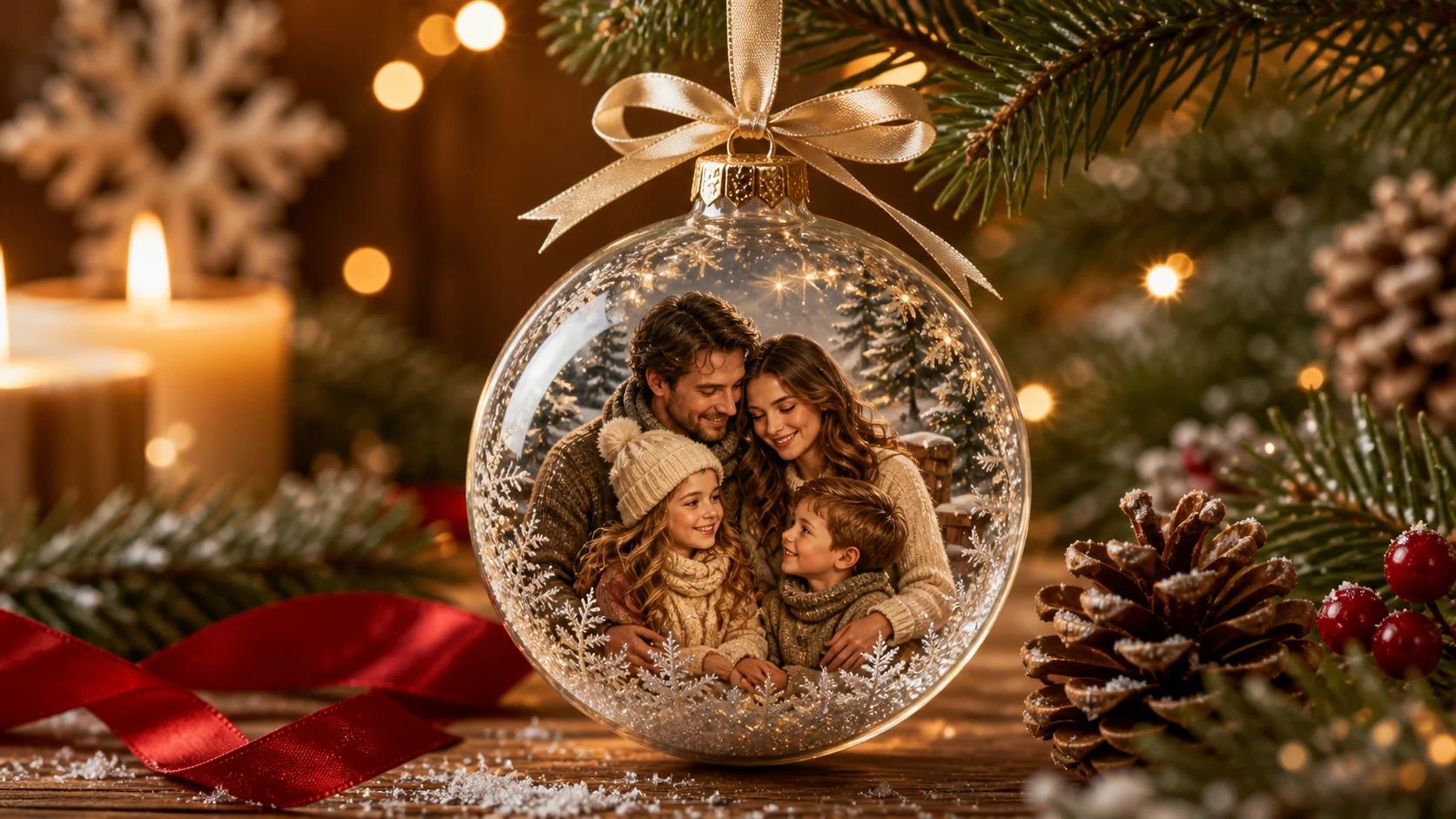 Christmas Ornament Photo Generator