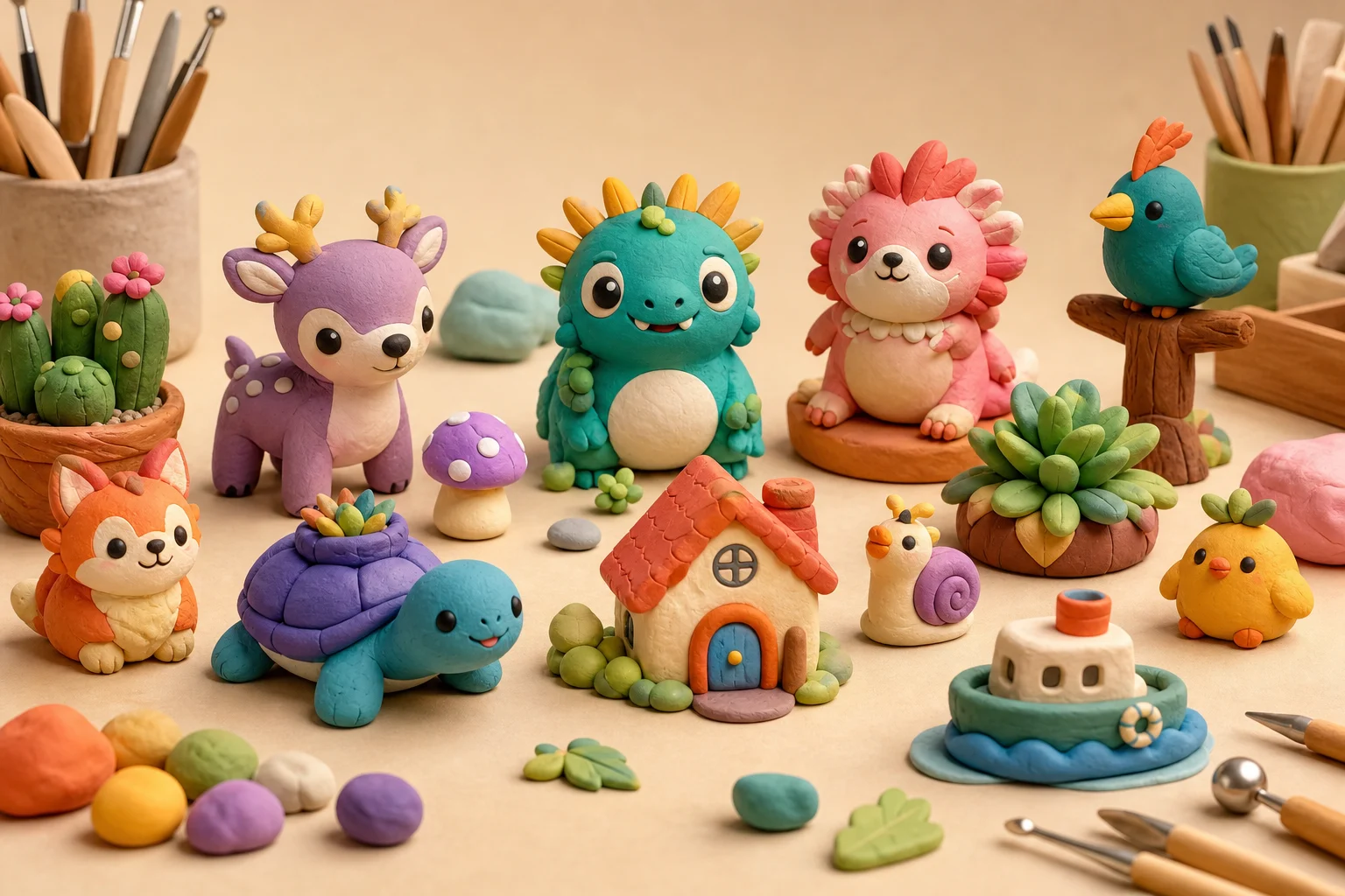 AI Clay Art Generator result 1