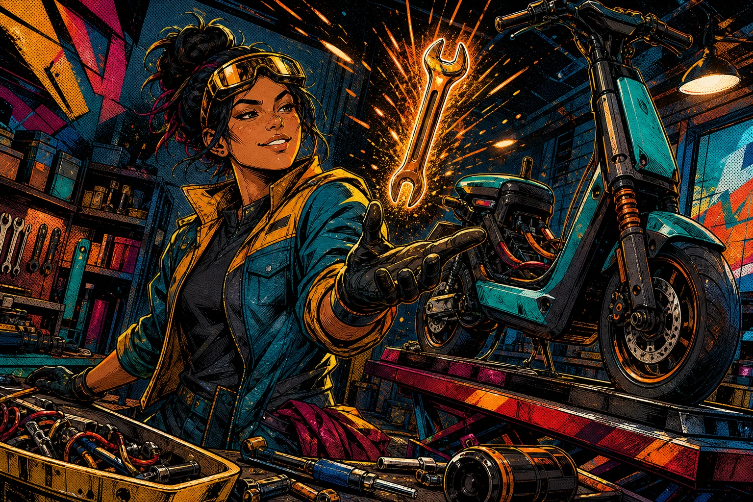 AI Comic Book Filter result 6