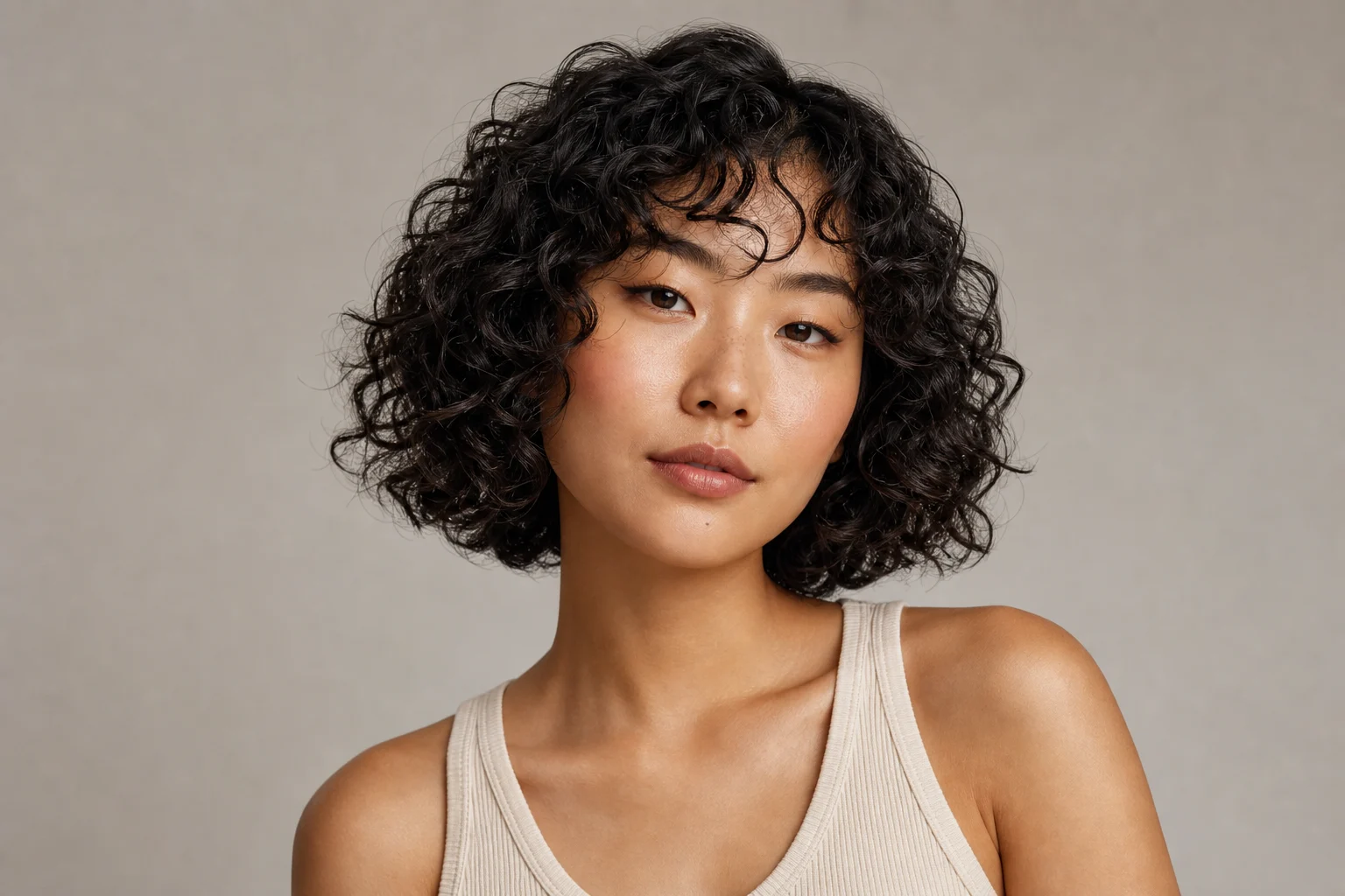 AI Curly Hair Filter result 3