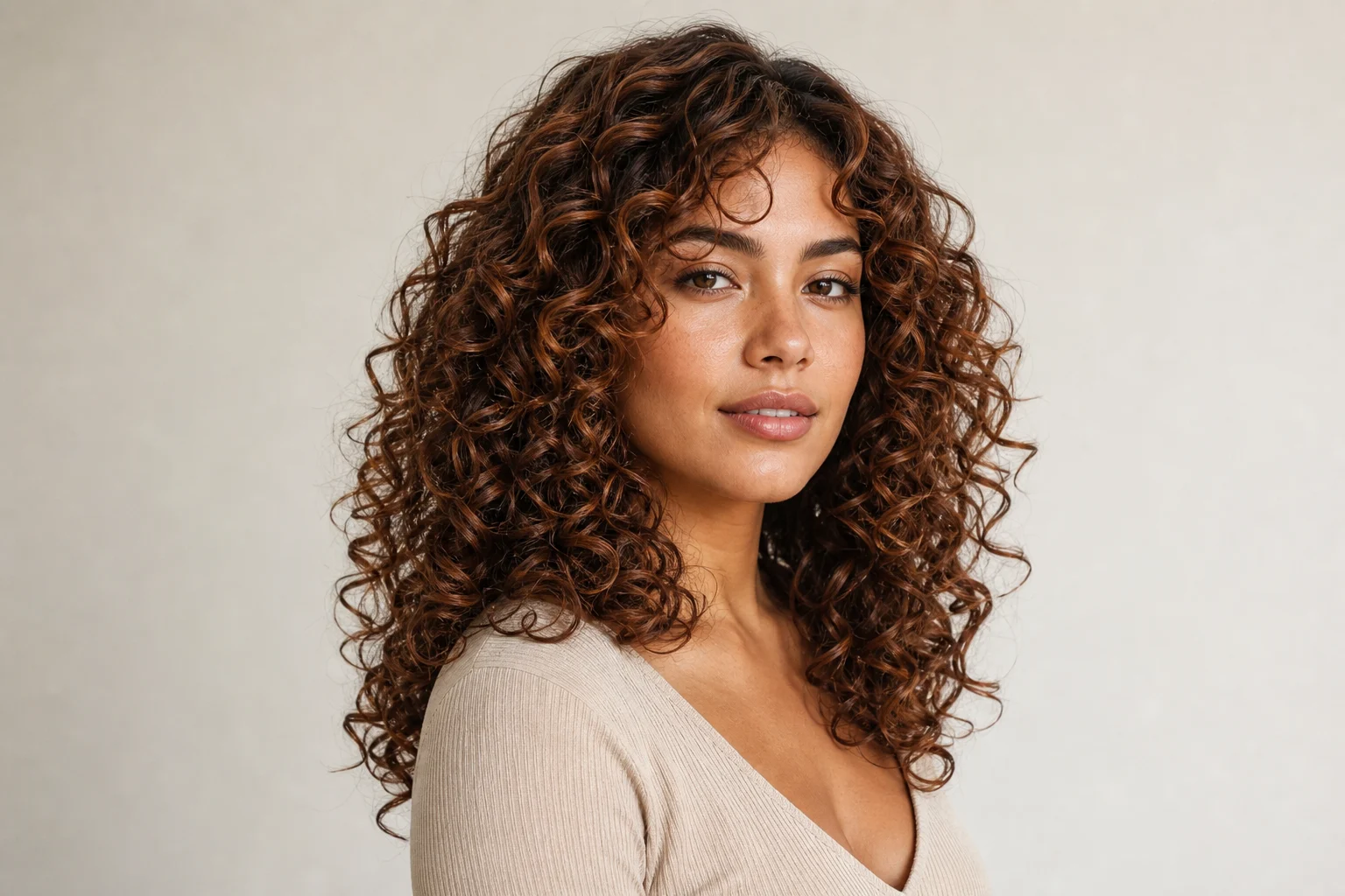 AI Curly Hair Filter result 6