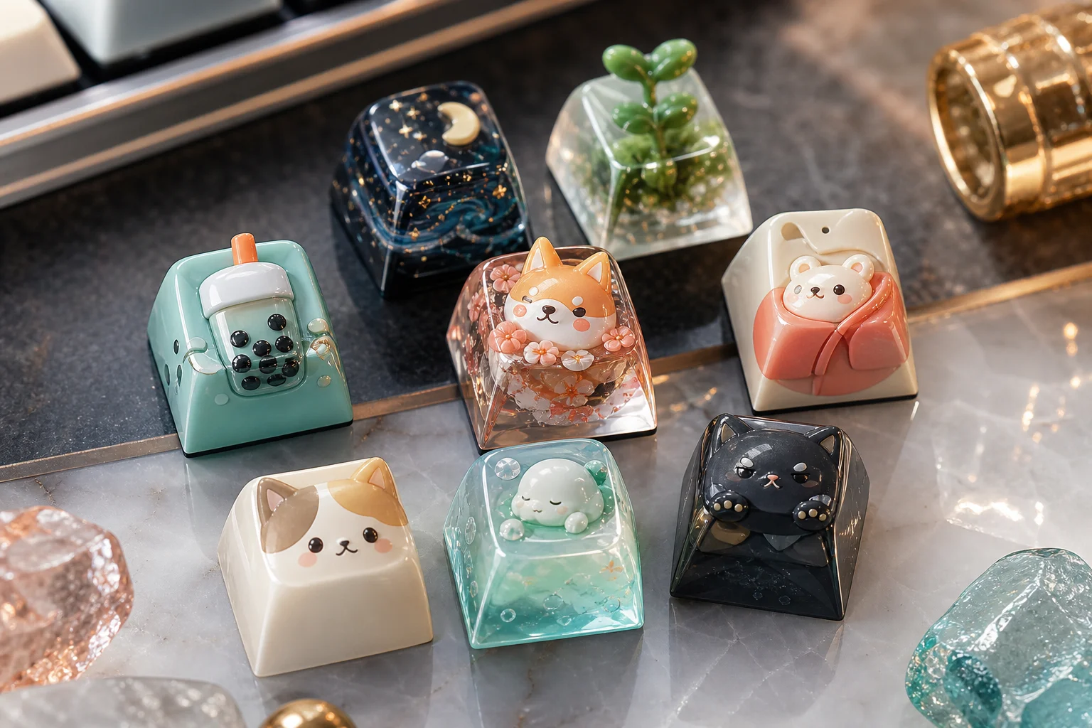 AI Cute Keycap Generator