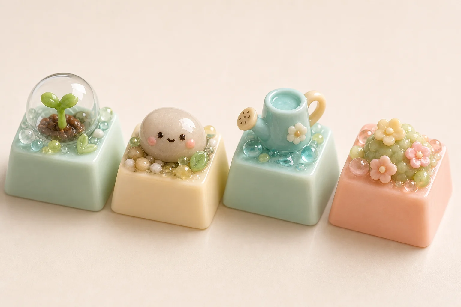a cute artisan keycap render example 3