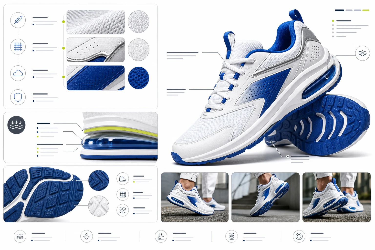 sneaker e-commerce infographic example