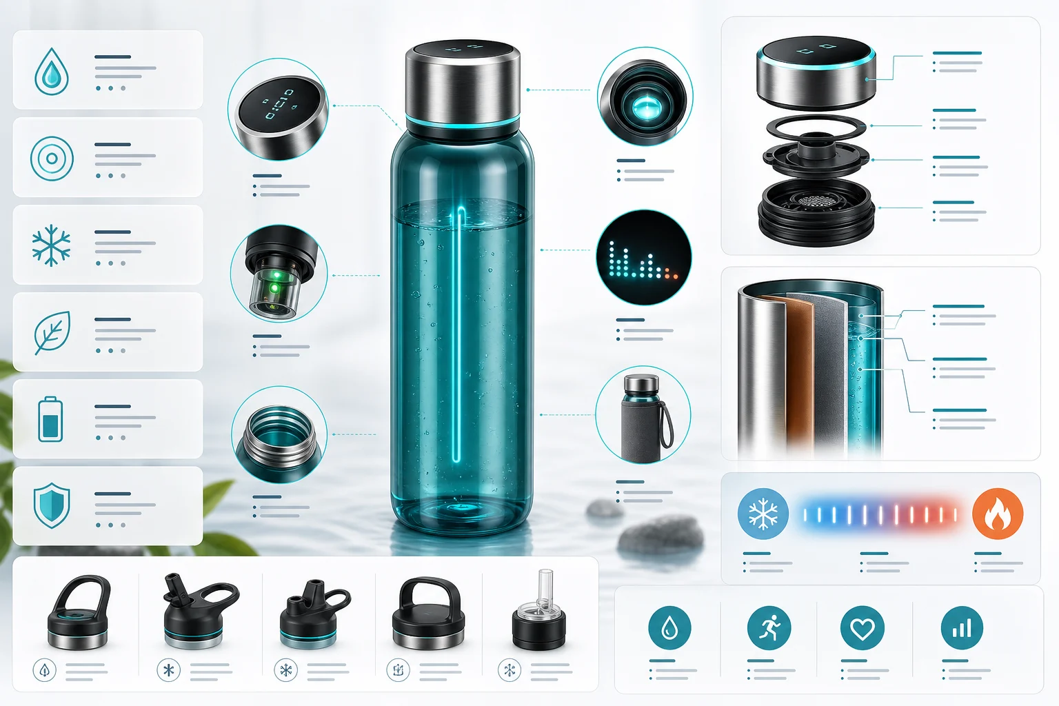 apparel product infographic example