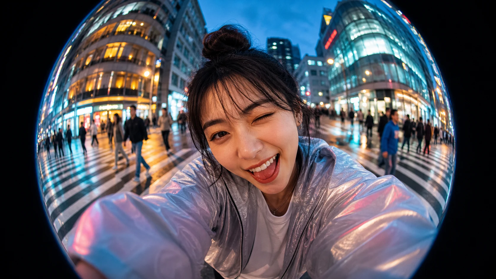 Fisheye Portrait Generator