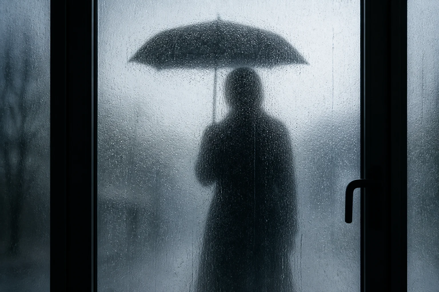 AI frosted glass silhouette effect example 3