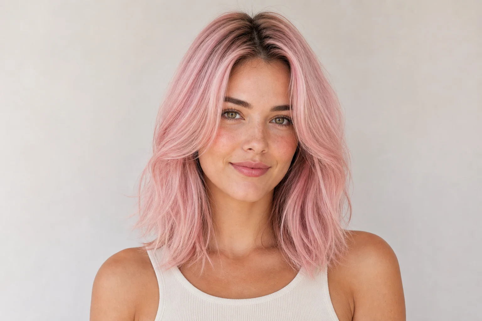 AI hair color changer example 3