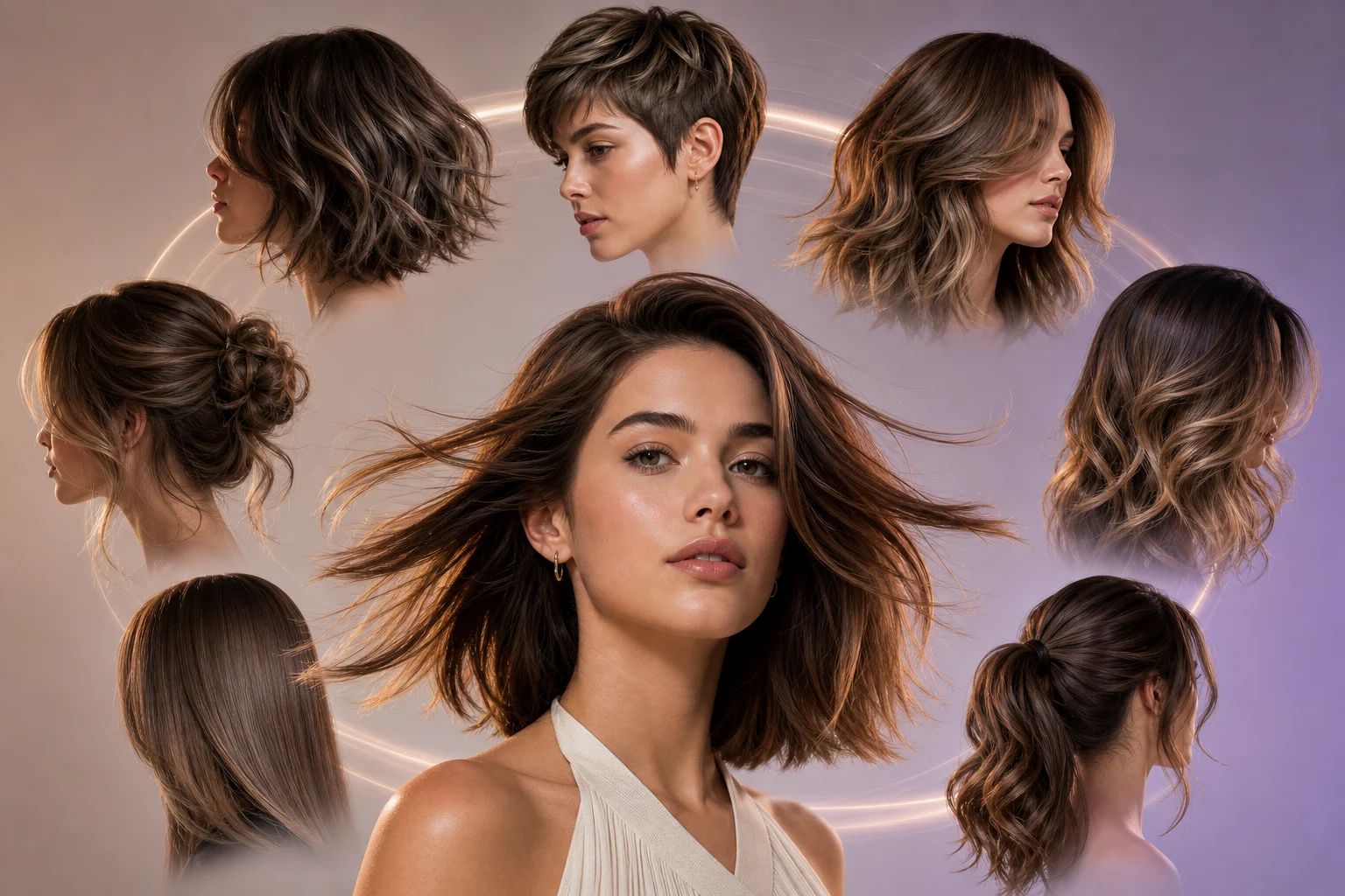 AI hairstyle changer