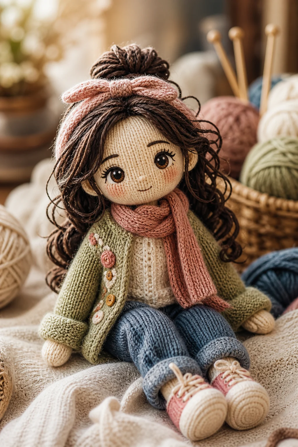 AI Knitted Doll Generator