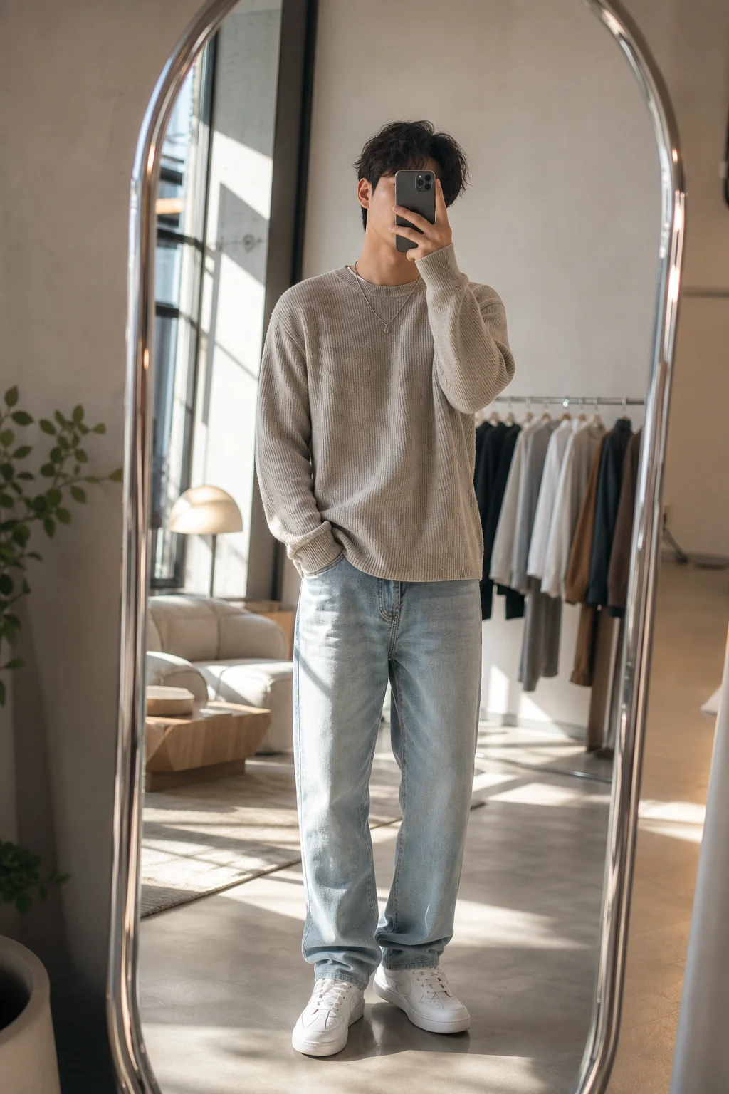 AI Mirror Selfie Generator