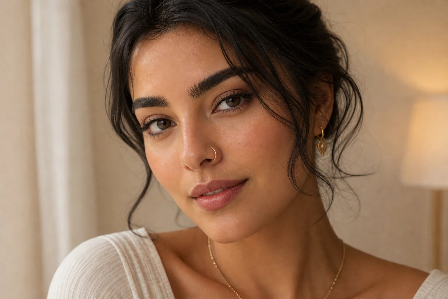AI Nose Piercing Filter example 2