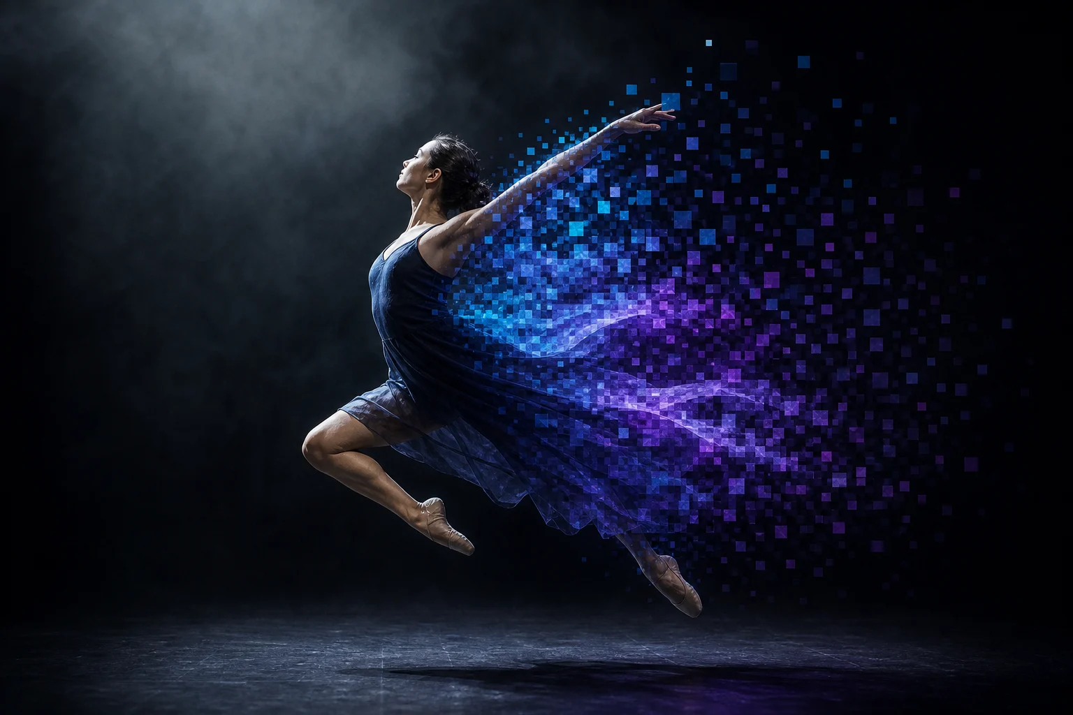 AI Pixel Dissolve Effect example 3