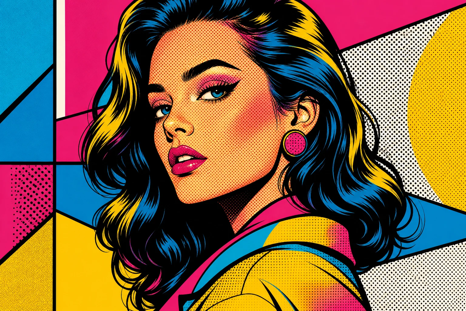AI Pop Art Filter example 1