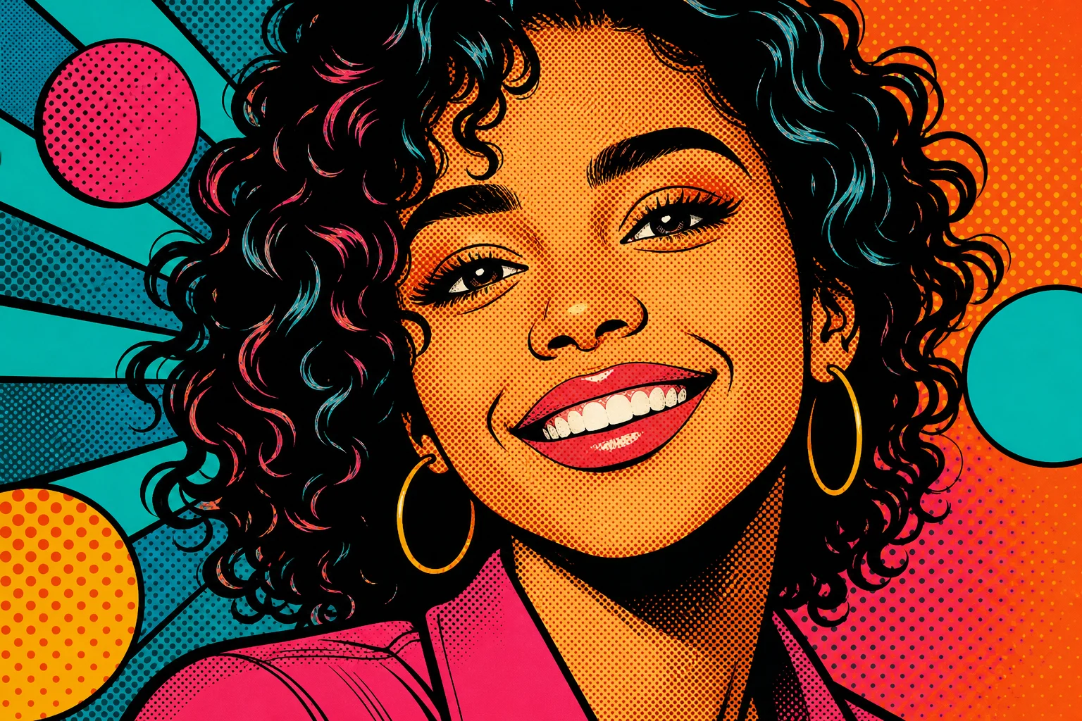AI Pop Art Filter example 3