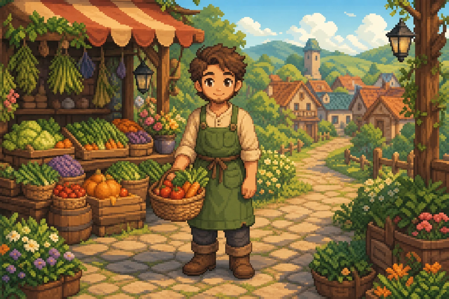 Stardew Valley-style pixel character example 2