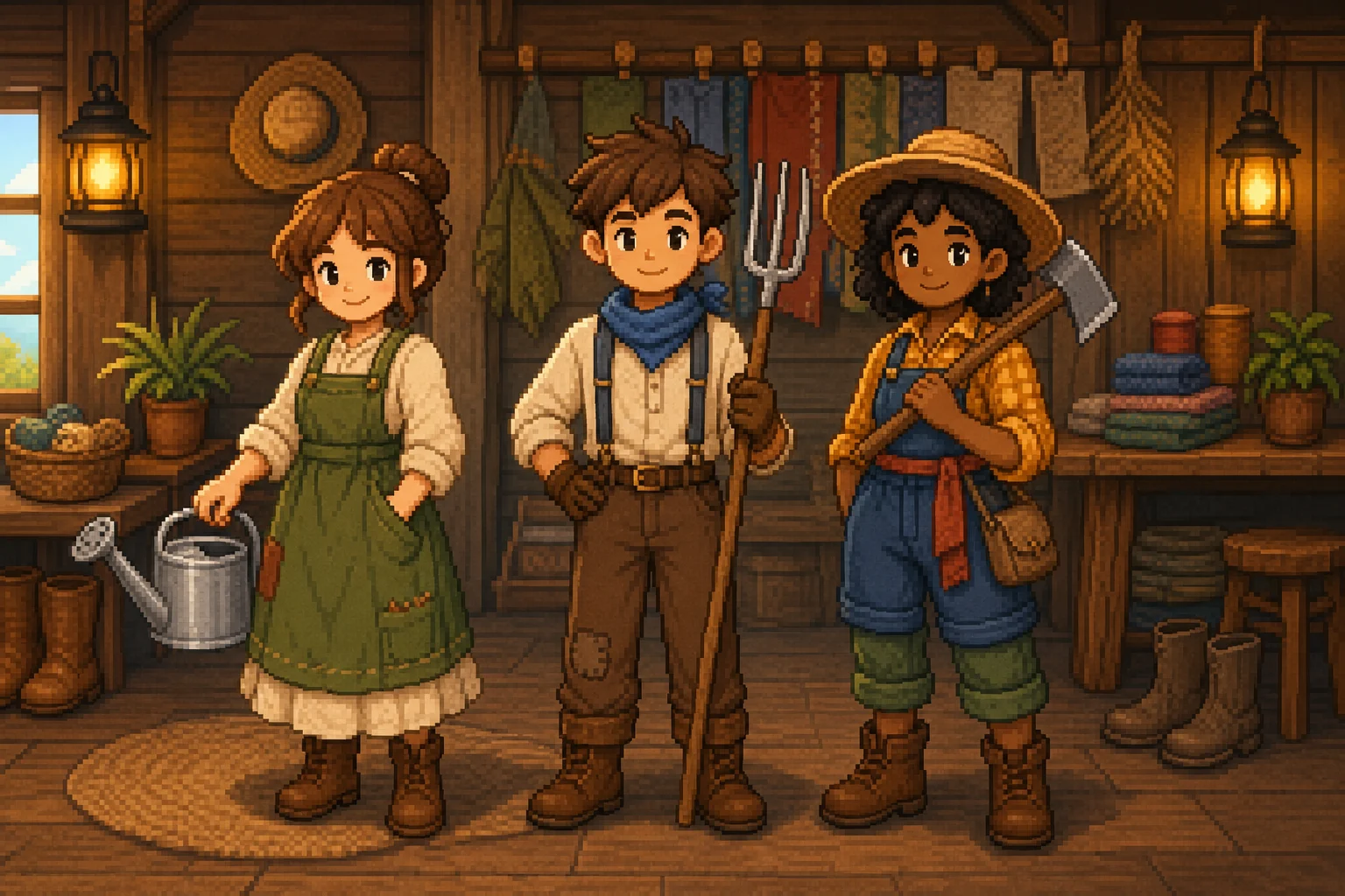 Stardew Valley-style pixel character example 3