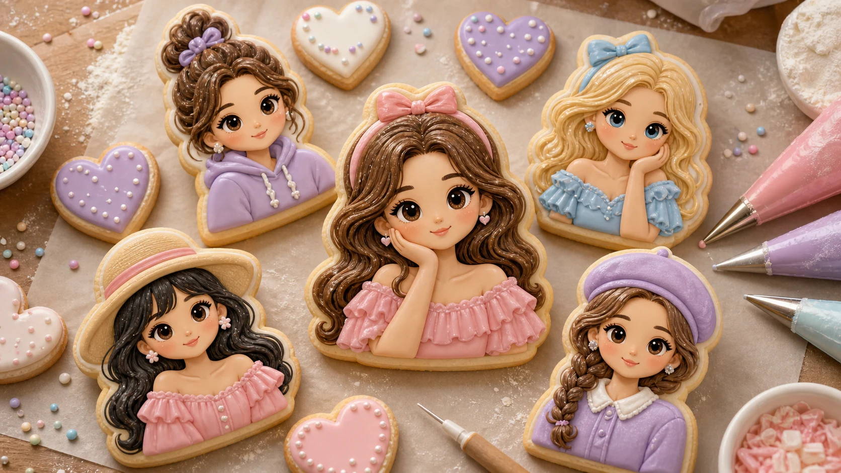 Sugar Cookie Art Generator