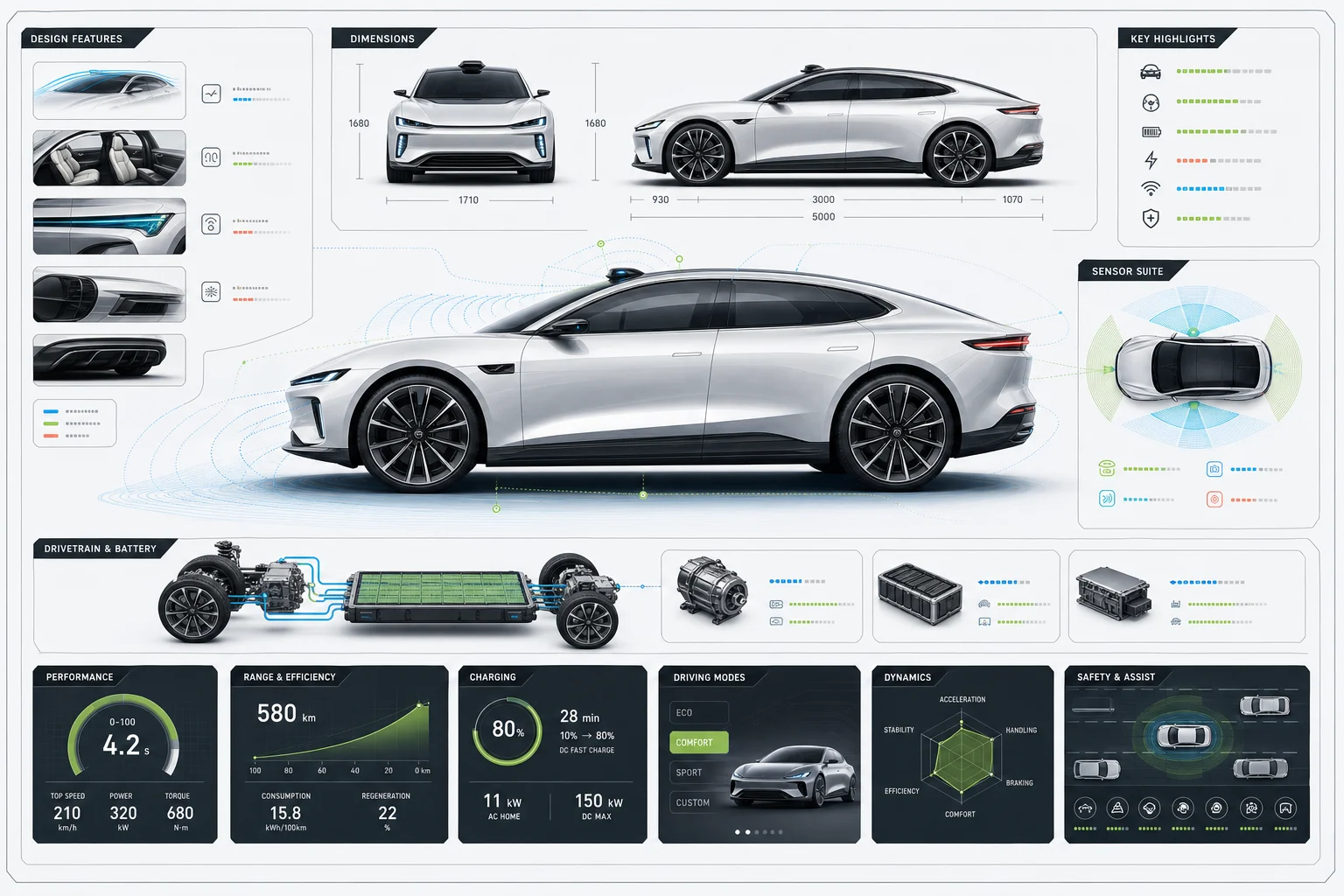 concept car technical poster example