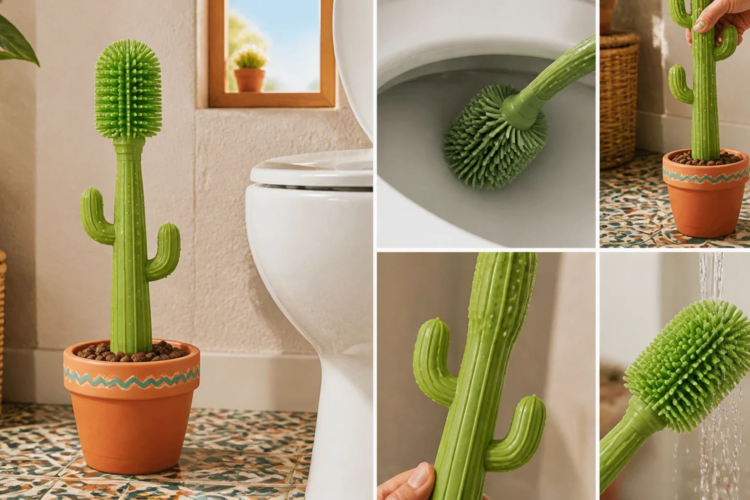 AI toilet brush product image generated for ecommerce 2
