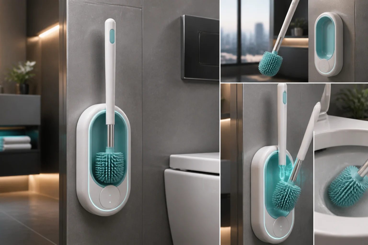 AI toilet brush product image generated for ecommerce 6