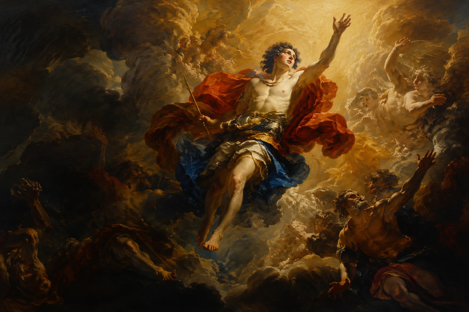 Baroque mythological painting