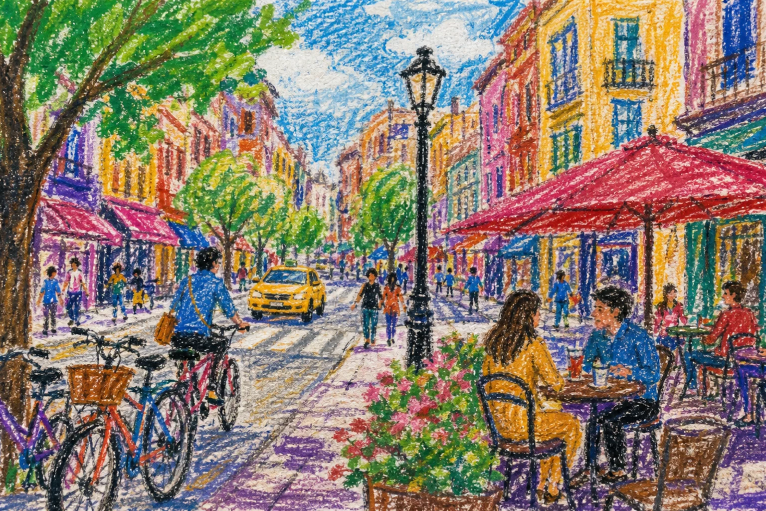 AI crayon drawing 2
