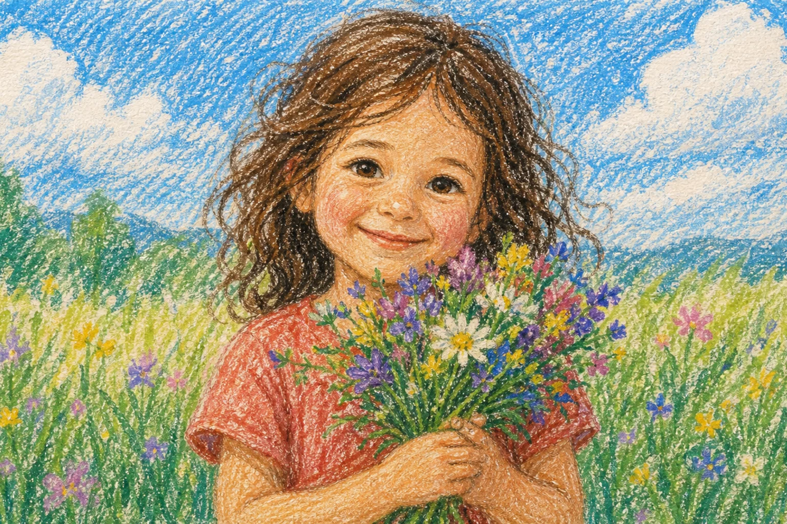 AI crayon drawing 3