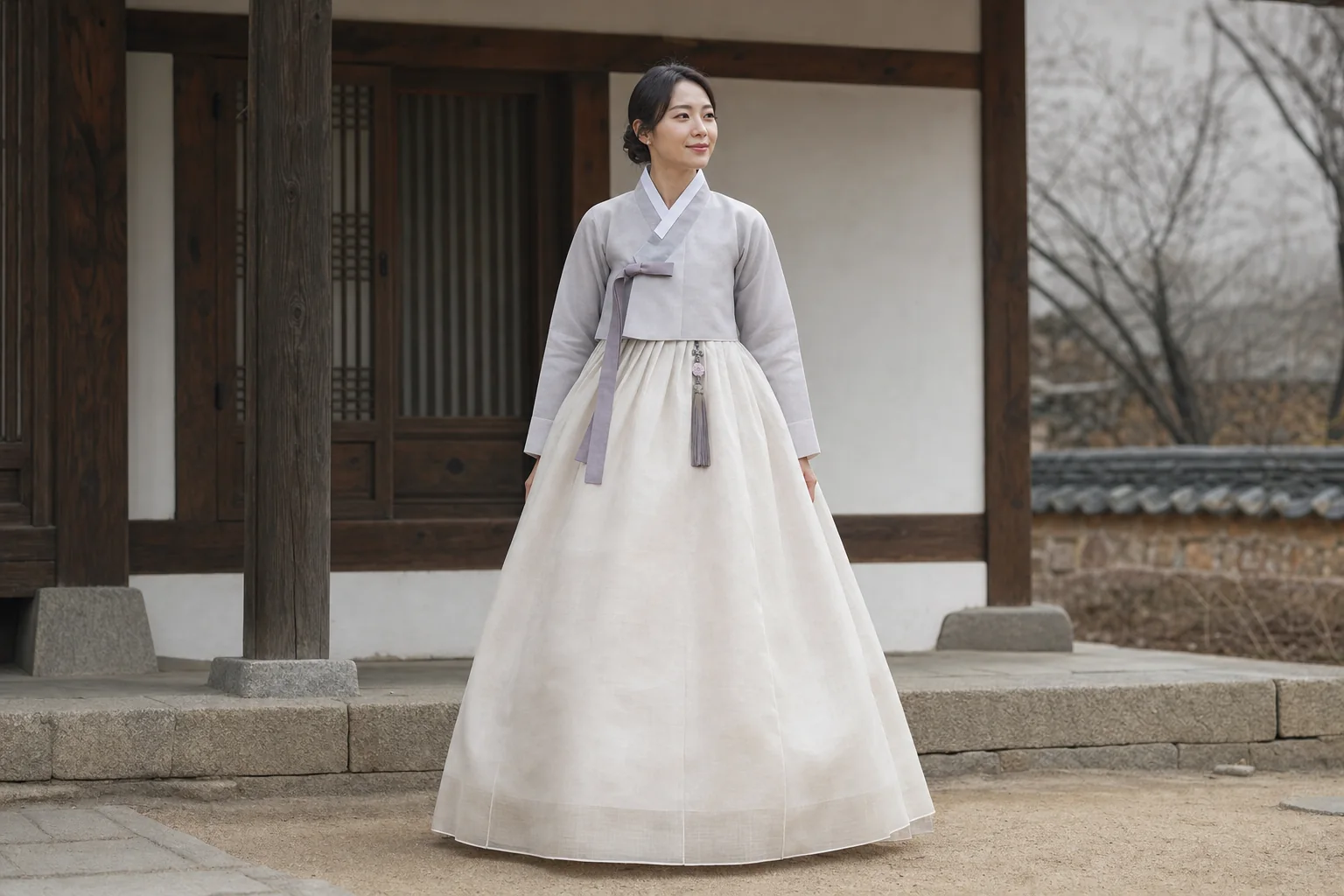 Probador de vestido hanbok