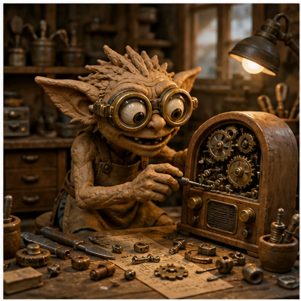 Clay Workshop Gremlin