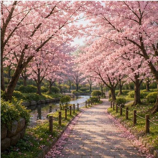 Cherry Blossom Path
