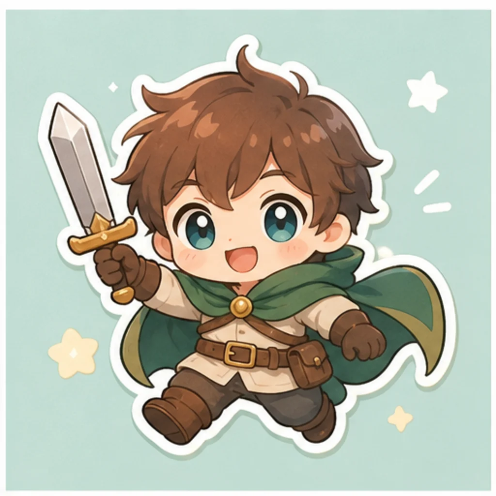 Chibi Sticker Character