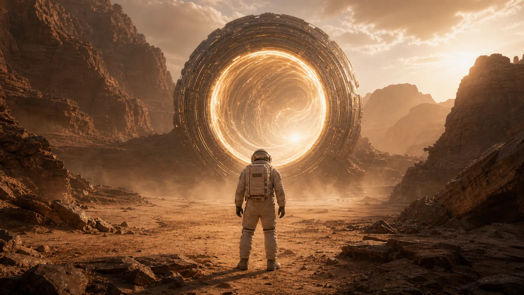 Sci-fi poster