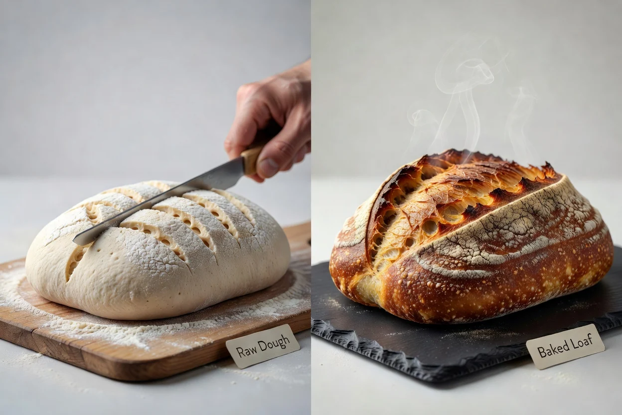 Two product visuals combined side by side so a viewer can compare them in one image.