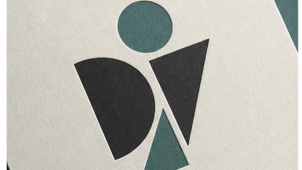 Geometric tech startup logo